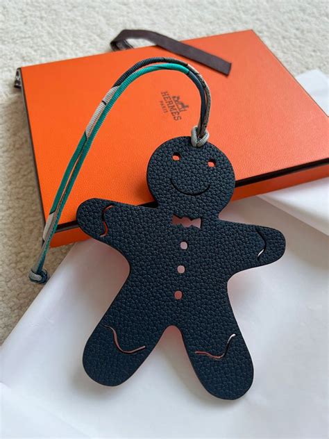 hermes gingerbread charm